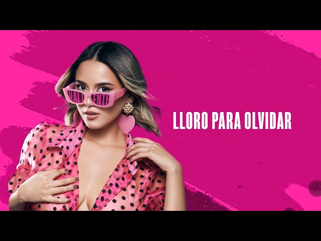 Amy Gutiérrez - Lloro Para Olvidar (Lyric Video)