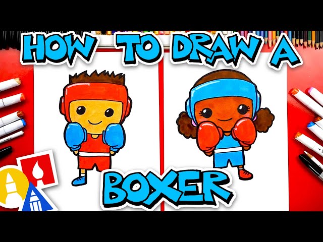 How To Draw An Olympic Boxer - Boxing