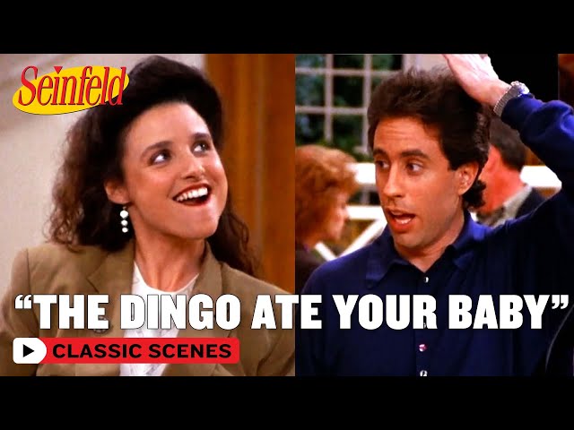 Jerry & Elaine Blend In At A Party | The Stranded | Seinfeld