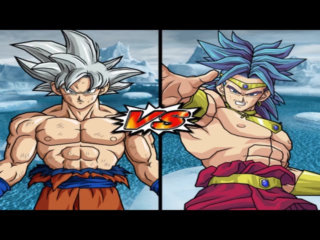Goku Ultra Instinct & Gohan Beast vs Broly Super Saiyan【DBZ: Budokai Tenkaichi 4 v12 English】Extremo