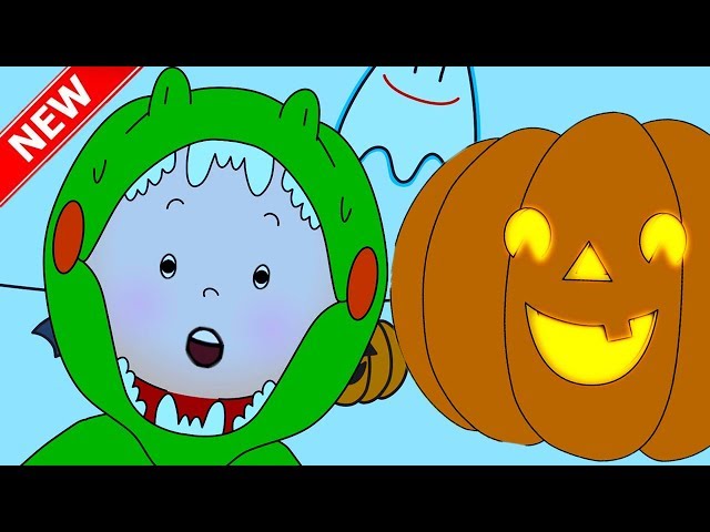 ★NEW★🎃 CAILLOU AND HALLOWEEN 👻 Funny Animated Videos For Kids | Caillou Videos For Kids