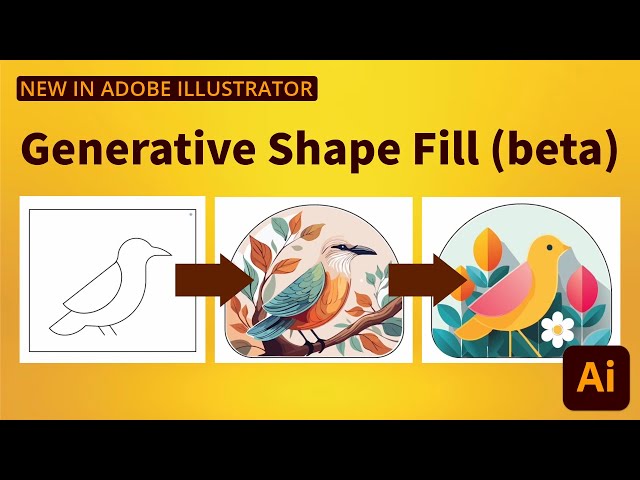 Breaking down new Generative Shape Fill (beta) in Illustrator w/ Paul Trani | Adobe Creative Cloud