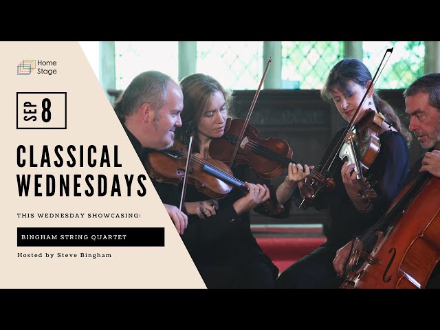 Classical Wednesdays : Bingham String Quartet.