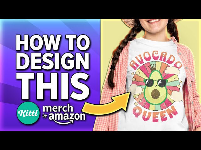 Kittl T-Shirt Design Tutorial with NEW Ai Feature🥑