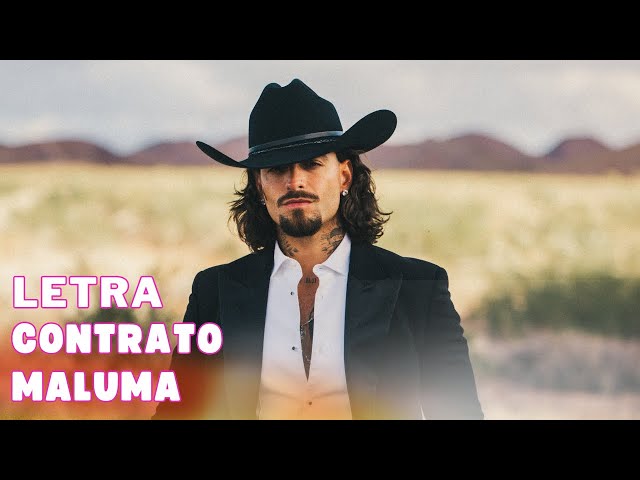 Maluma - Contrato (Letra Oficial | Official Video Lyric)