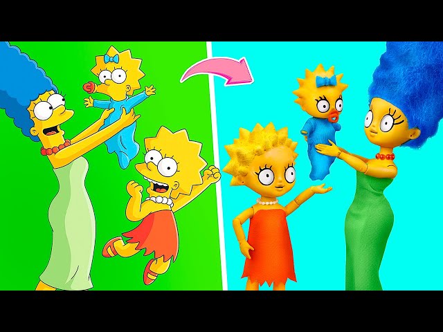 New Story about the Simpson Family / 30 LOL OMG DIYs