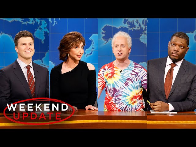 Weekend Update ft. James Austin Johnson and Heidi Gardner - SNL