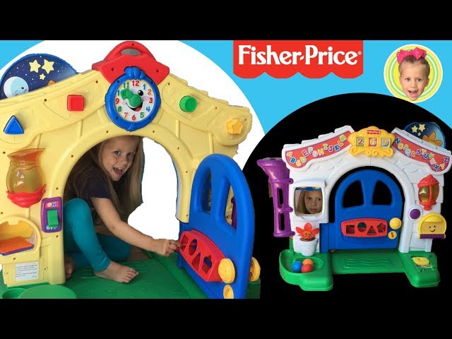 Fisher Price Laugh And Learn House / Fisher Price Door / Playing with Fisher Price toys /