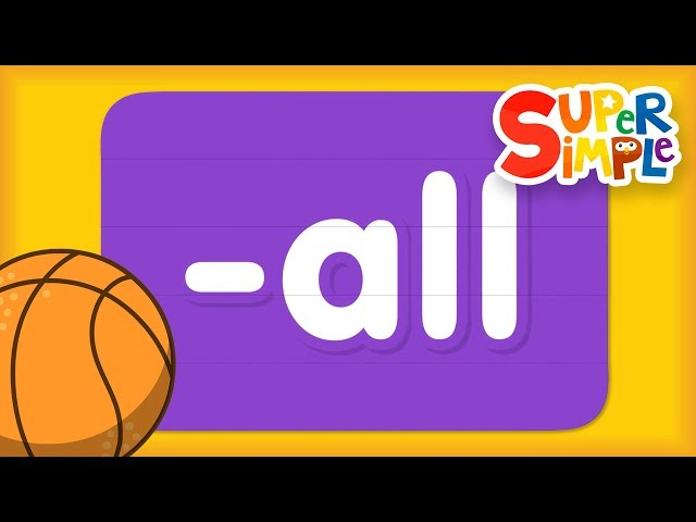 Word Family “all” | Turn & Learn ABCs | Super Simple ABCs