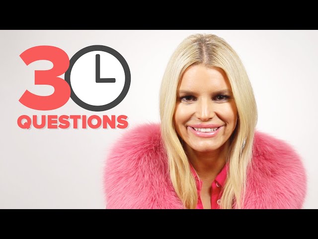 Jessica Simpson Answers 30 Questions In 3 Minutes