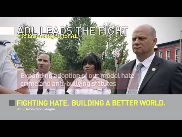 ADL - Fighting Hate. Building A Better World.
