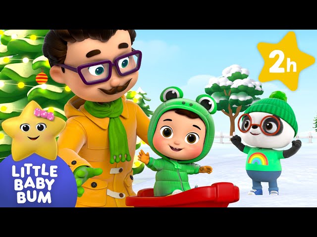 Jingle Bells Playing in the snow | Little Baby Bum Nursery Rhymes - Baby Song Mix | Christmas Time!