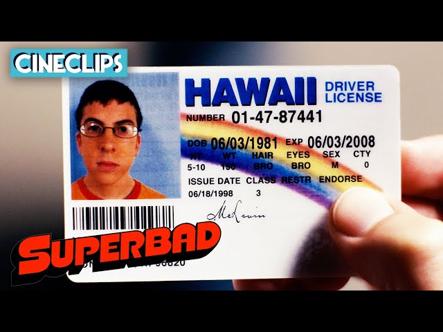 "You Changed Your Name To...McLovin?" | Superbad | CineClips