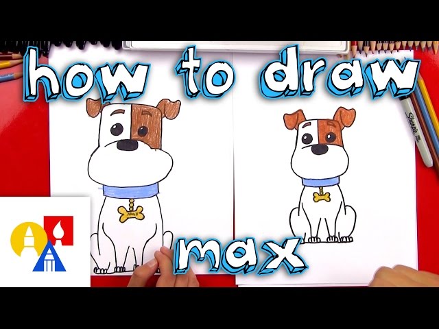 How To Draw Max From The Secret Life Of Pets