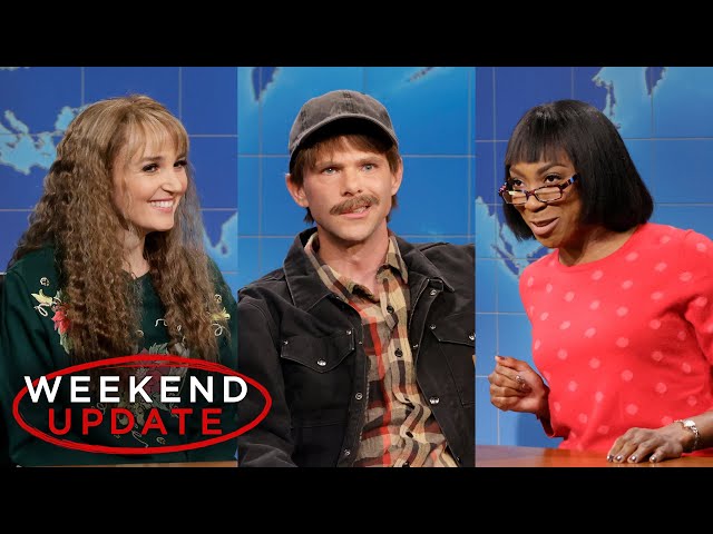 Weekend Update ft. Ego Nwodim, Mikey Day and Chloe Fineman - SNL