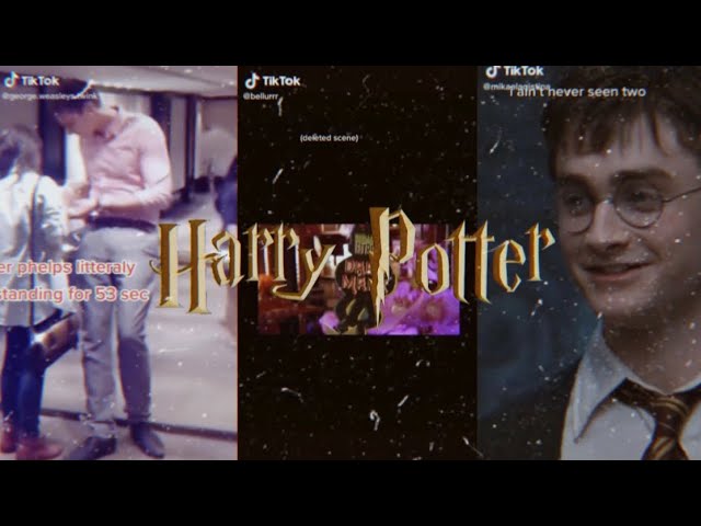 Random Harry Potter TikToks that was on my FYP (PT VI)