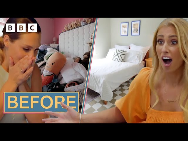 Stacey Solomon's STUNNING home transformation | Sort Your Life Out - BBC