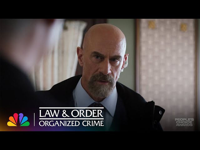 Carisi Scolds Stabler For Involvement with Undercover Case | Law & Order: Organized Crime | NBC