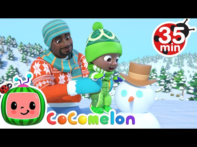 Build A Snowman Song + More Nursery Rhymes & Kids Songs - CoComelon