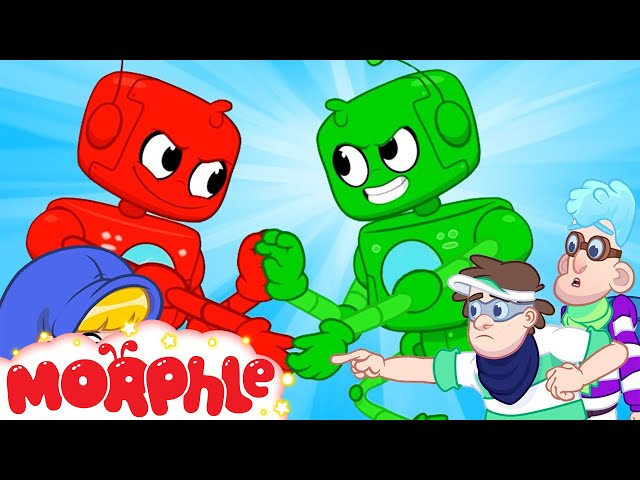Morphle vs Orphle - Bad Bandits! | Superhero Videos | Cartoons for Kids | Morphle TV