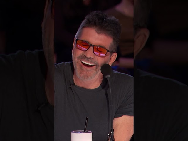 He made the judges cry from laughter 🤣