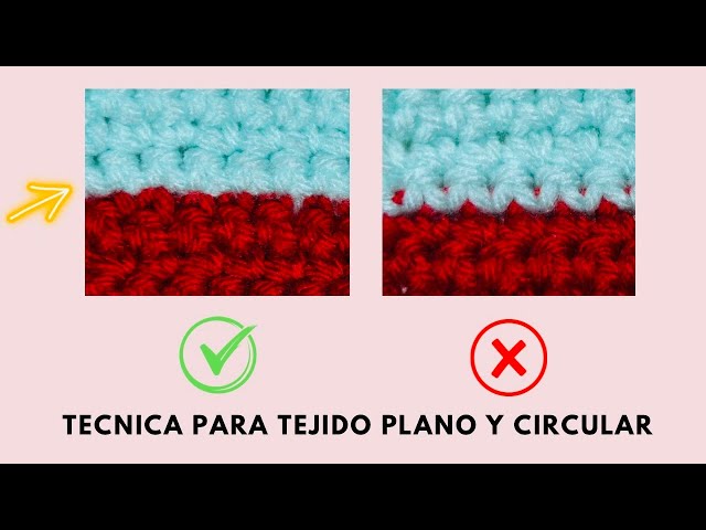 Cómo hacer cambios de color casi perfectos en ganchillo o crochet