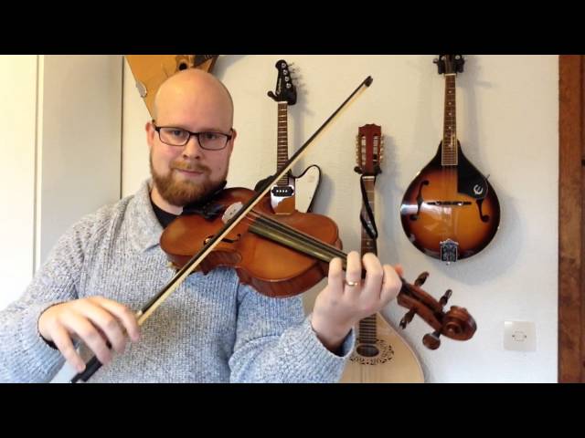 Hambo om bakfoten - solo violin
