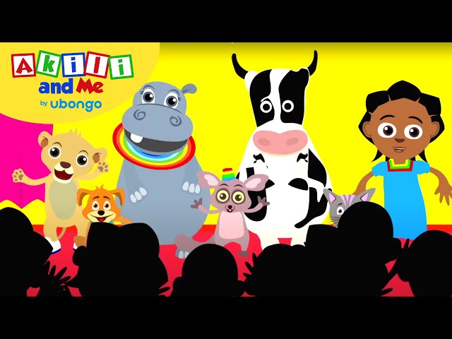 Akili loves Animals! | Compilations from Akili and Me | Learning Videos for toddlers