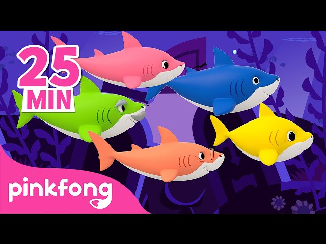 Halloween Sharks + Other Halloween Songs for Kids | Pinkfong Baby Shark