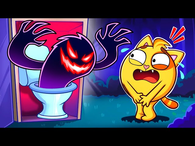 Monsters At The Toilet Song | Funny Kids Songs 😻🐨🐰🦁 And Nursery Rhymes by Baby Zoo