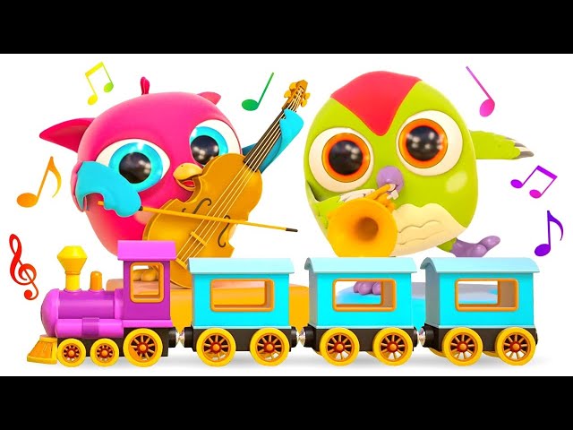 Baby cartoons & nursery rhymes for babies - Kids' songs & Hop Hop the owl cartoon for kids.