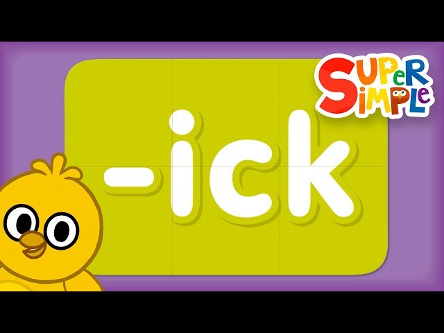 Word Family "ick" | Turn & Learn ABCs | Learn To Read