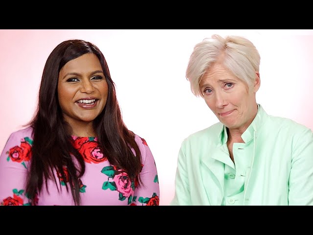 Mindy Kaling And Emma Thompson Give Advice To Women