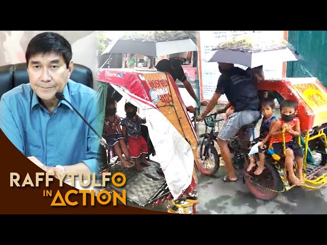 PAMILYANG NATUTULOG SA PEDICAB, HUMINGI NG SAKLOLO!