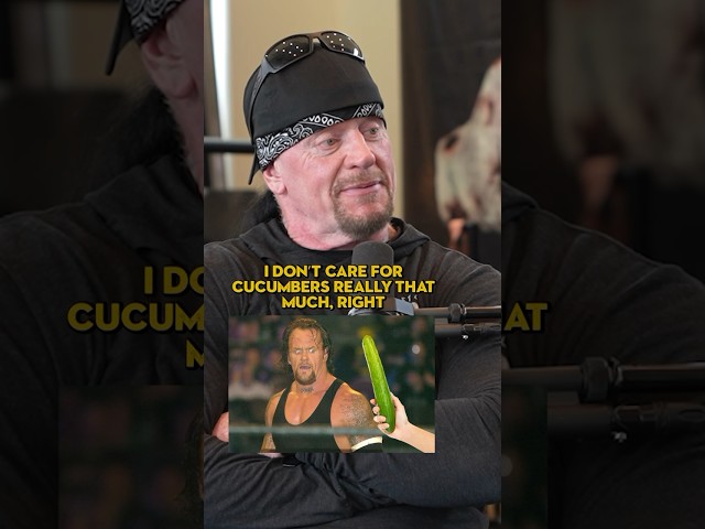 Undertaker Explains Why He Hates Cucumbers