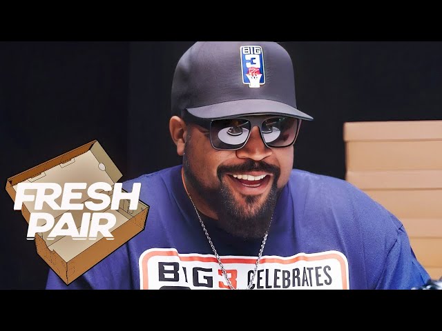 Ice Cube Is Awed By His Fresh Pair Of Custom Sneakers Honoring Going Solo, NWA, Friday & “Good Day”