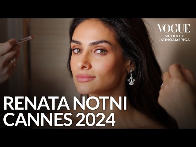 Renata Notni se prepara con L'Oréal Paris para el Festival de Cannes 2024 | Vogue México y Latam