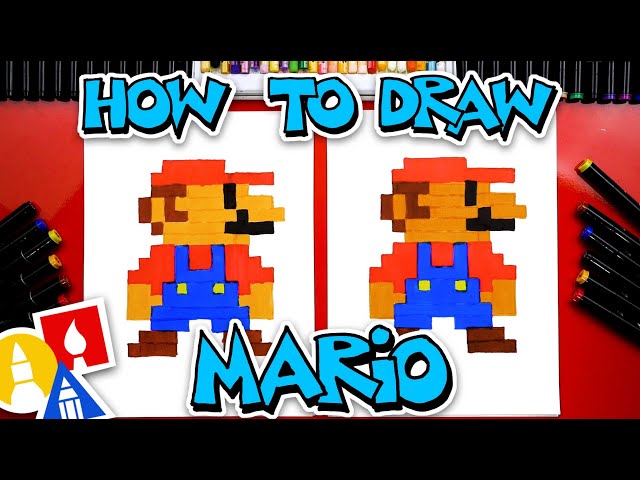How To Draw Mario Pixel Art