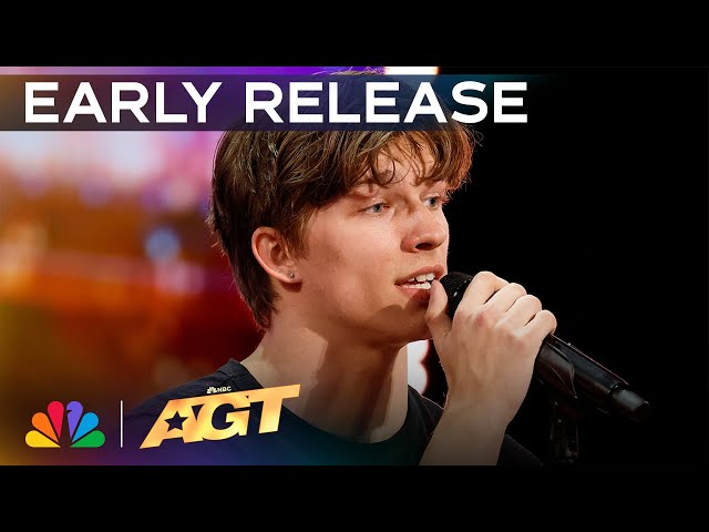 Early Release: Alex Sampson Sings Original Song, "Pretty Baby" | Auditions | AGT 2024