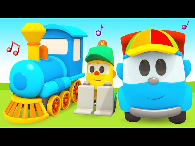 Sing with Leo the truck! The Train song for kids. Songs for kids & nursery rhymes for babies.