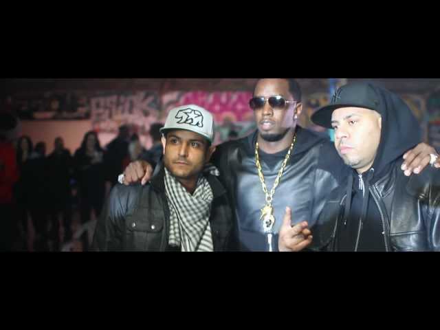French Montana "Ocho Cinco" Ft Diddy, Machine Gun Kelly, Red Cafe & King Los | Behind The Scenes