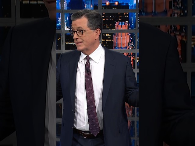 We aren't saying that Trump doesn't care about his followers, but he is! #colbert #shorts