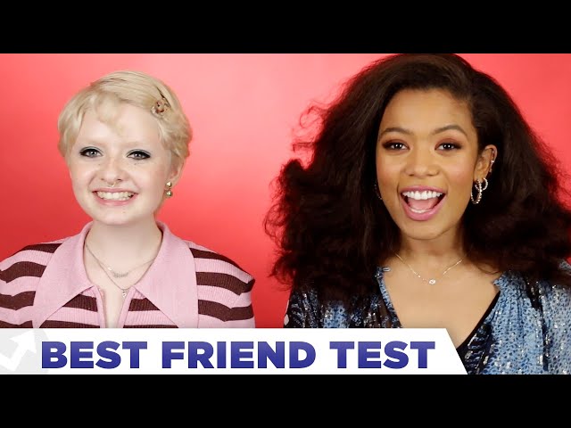 Jaz Sinclair & Lachlan Watson From "The Chilling Adventures of Sabrina" Take The BFF Test