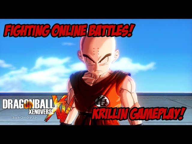 [BETA] Dragon Ball Xenoverse - Fighting Online Battles! [Krillin Gameplay]