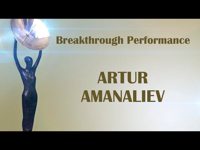 Artur Amanaliev receives Breakthrough Performance Award at 26th Satellite Awards