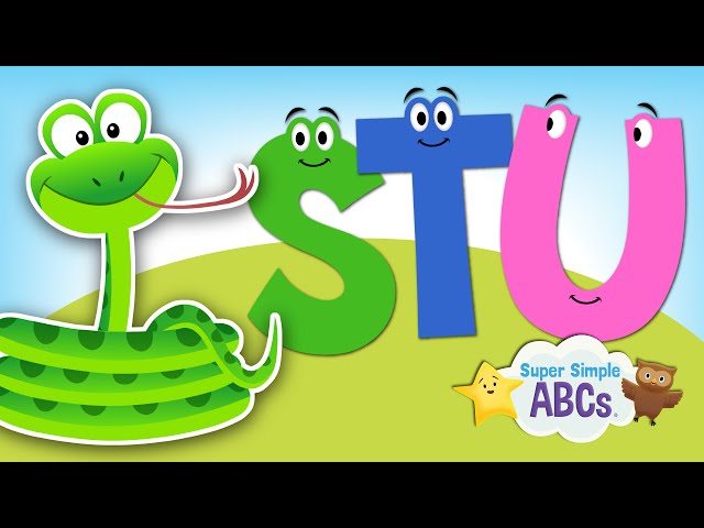 The Sounds of the Alphabet | S-T-U | Super Simple ABCs