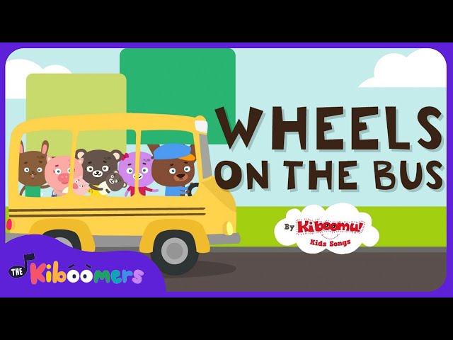 Wheels on the Bus - The Kiboomers Preschool Songs & Nursery Rhymes for Toddlers