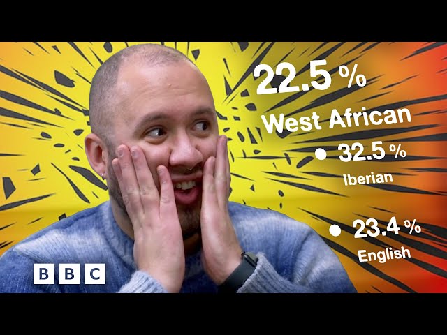 I grew up in a white working-class family... then I took a DNA test!! - BBC