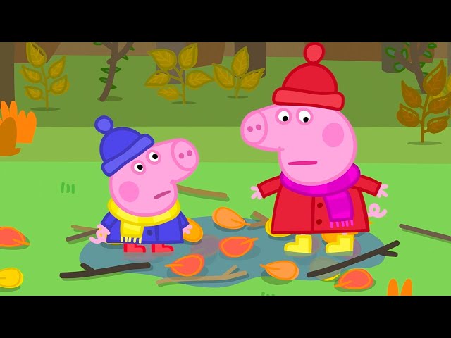 The Not So Muddy Puddle 🍂 | Peppa Pig Official Full Episodes