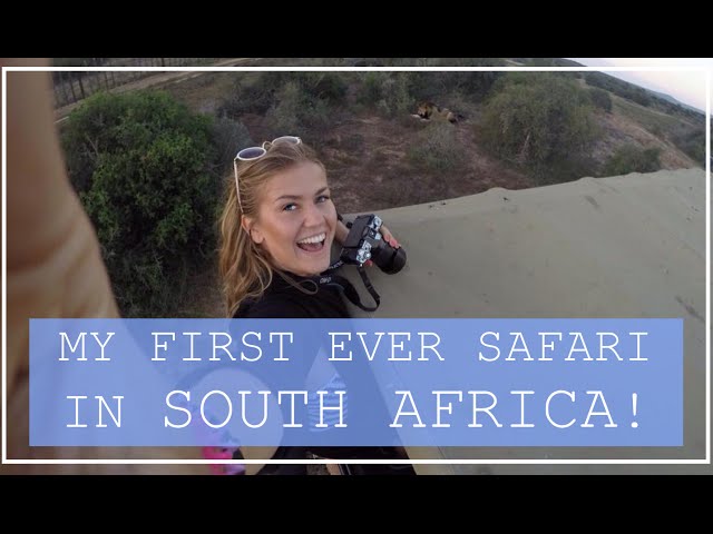 WE FOUND LIONS! My First Ever Safari Game Drive in Addo, South Africa